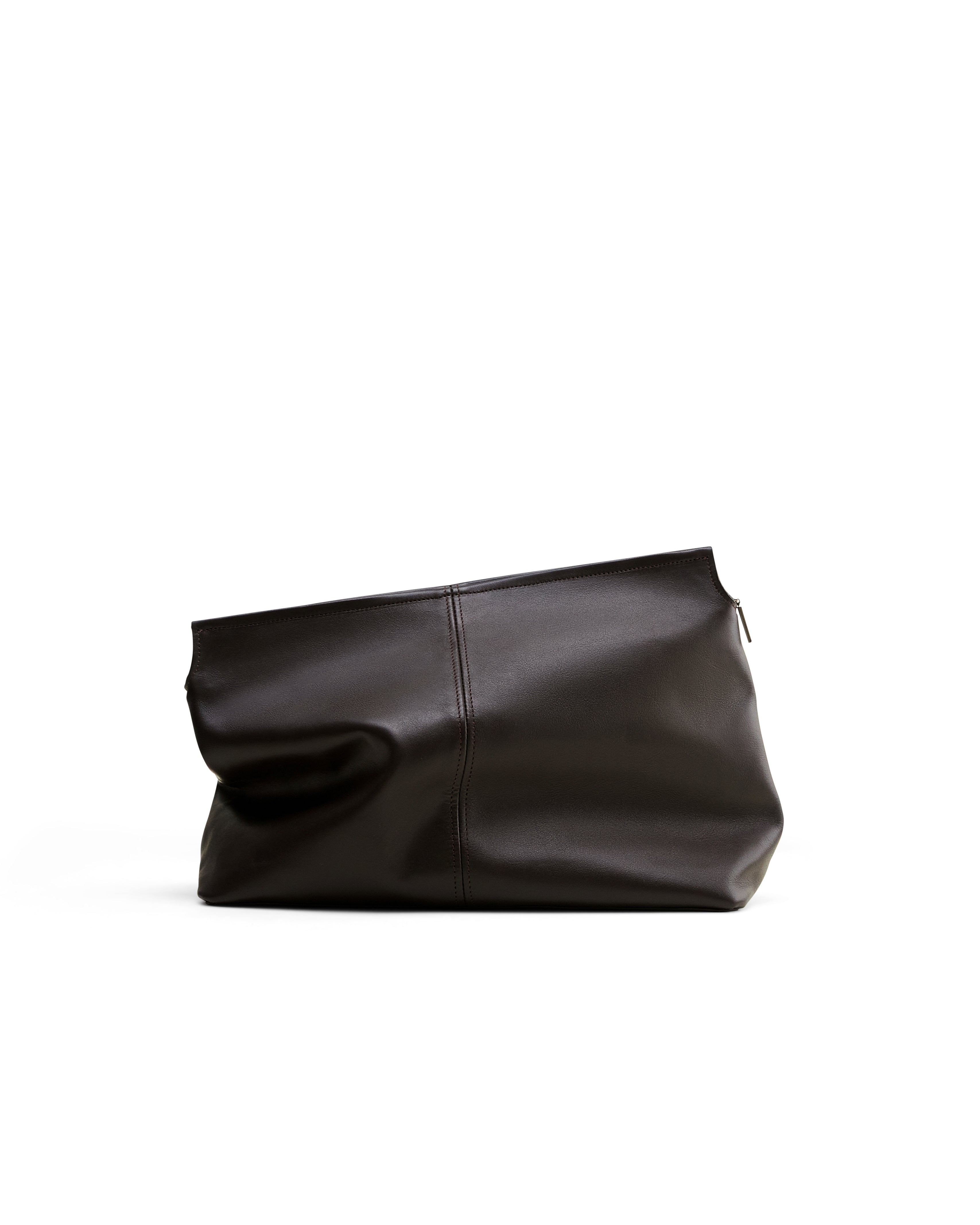 Elza Clutch in Braun