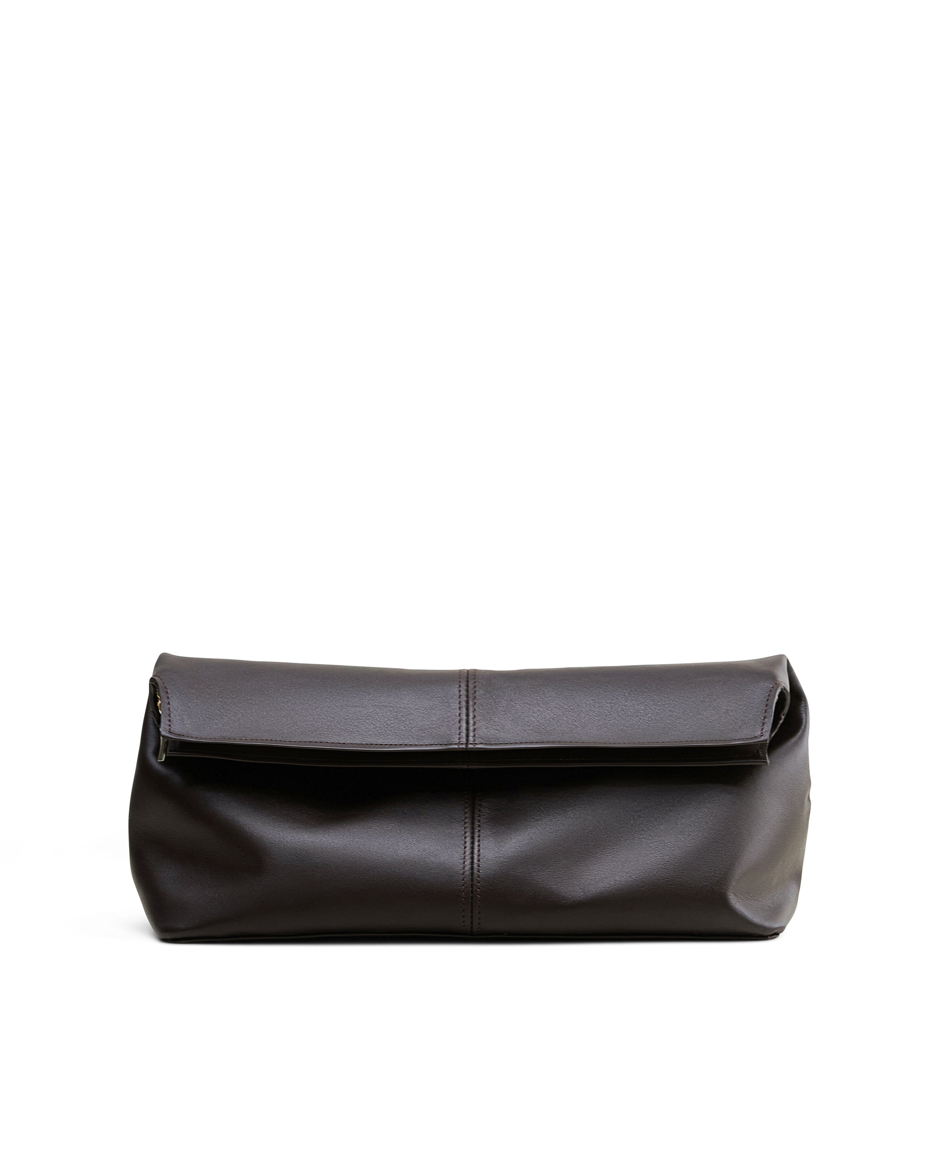 Elza Clutch in Braun