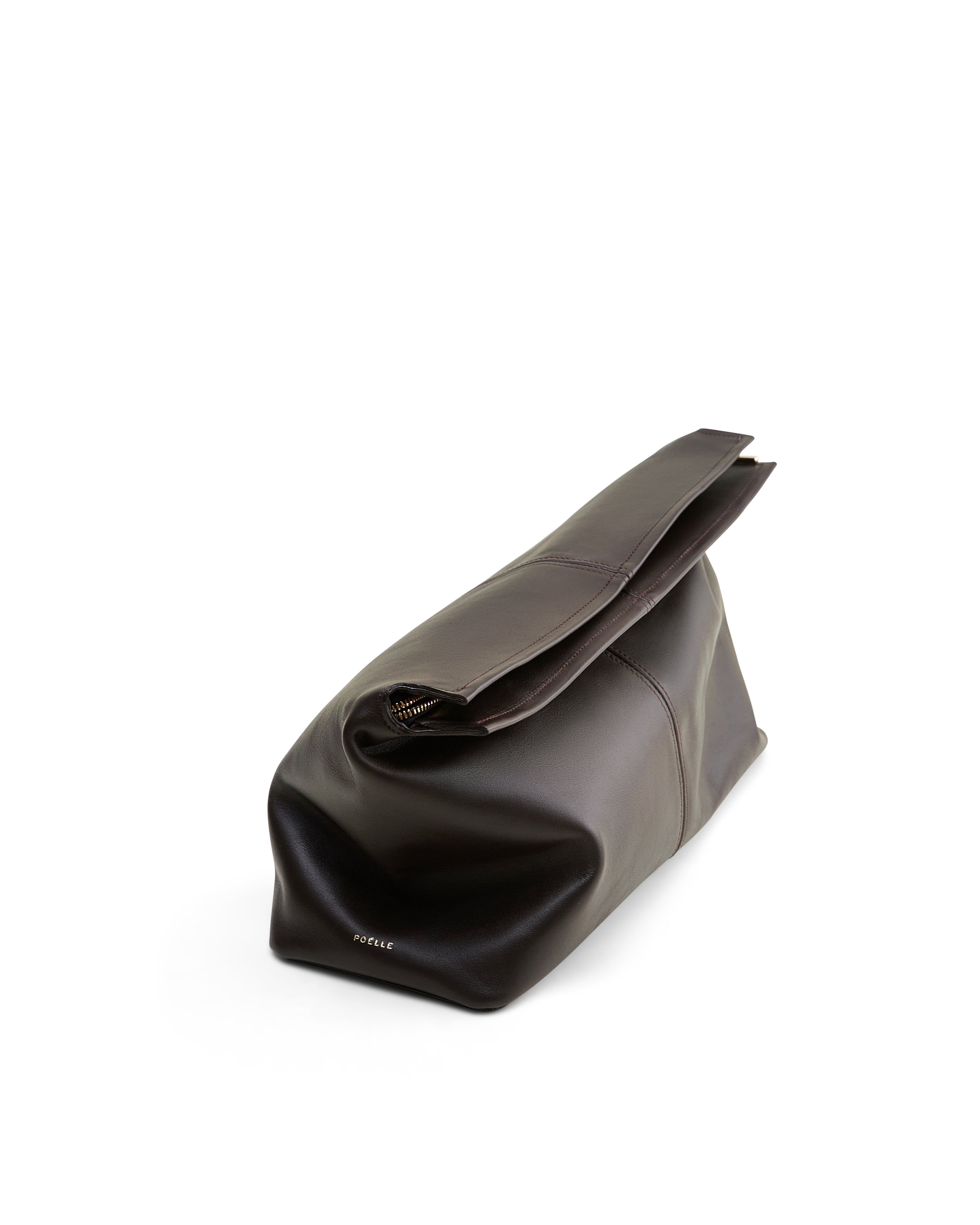 Elza Clutch in Braun