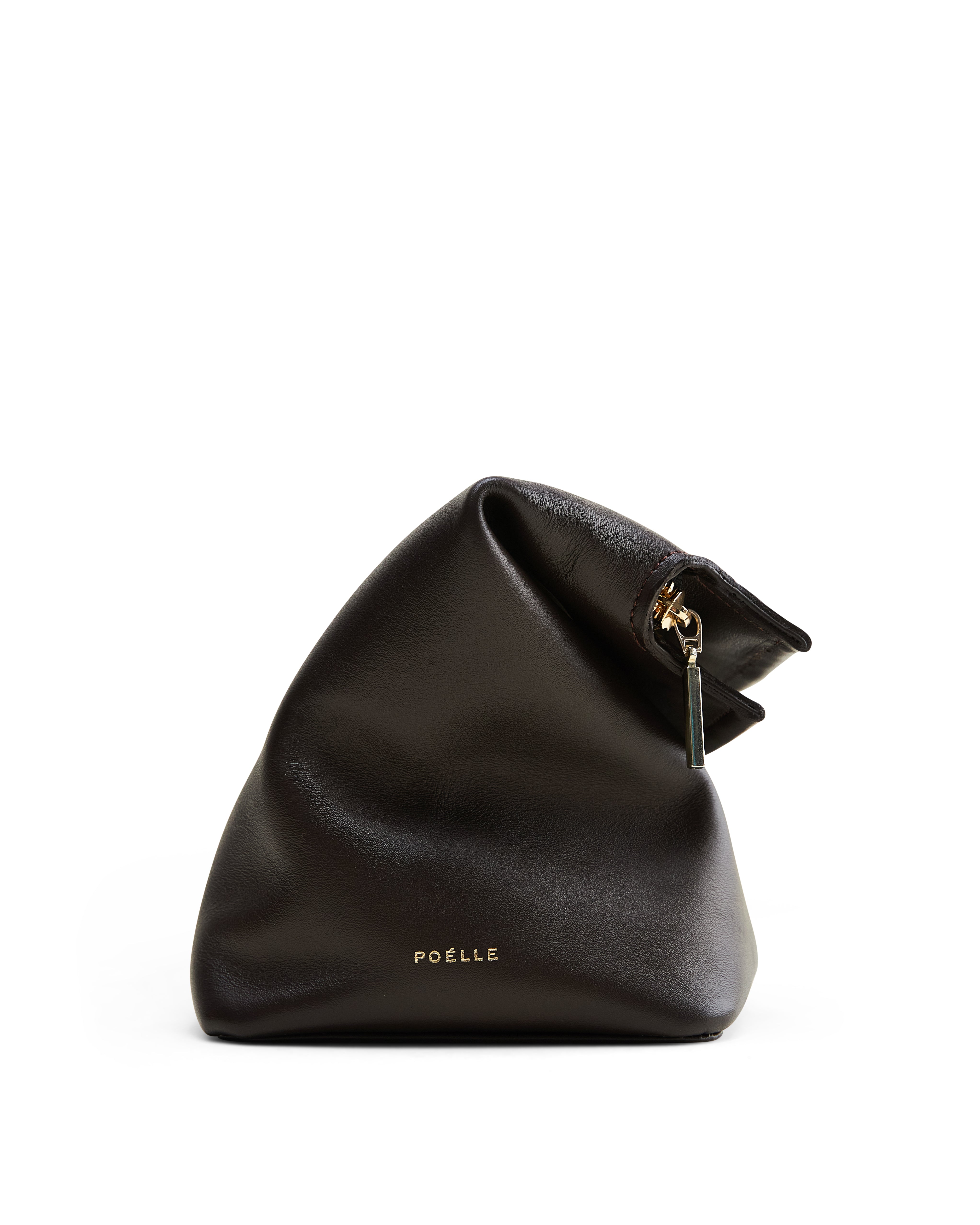 Elza Clutch in Braun